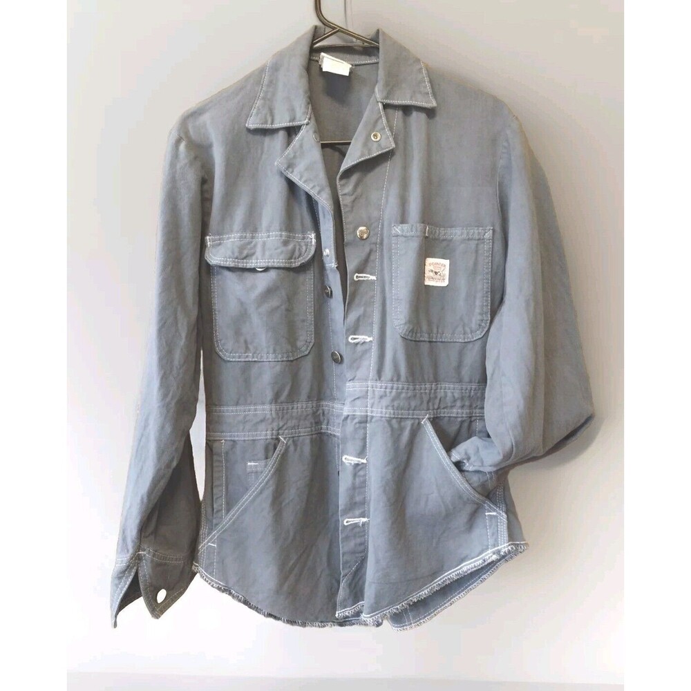 Lightweight Blue Shirt Jacket - Unbranded - Picture 3 of 15